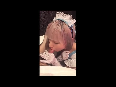 ❤️ Japoński Idol [mayuka], kostium francuskiej pokojówki, część 1, obciąganie i walenie konia z balsamem Porno vk at us pl.gayasianporn.ru ❤